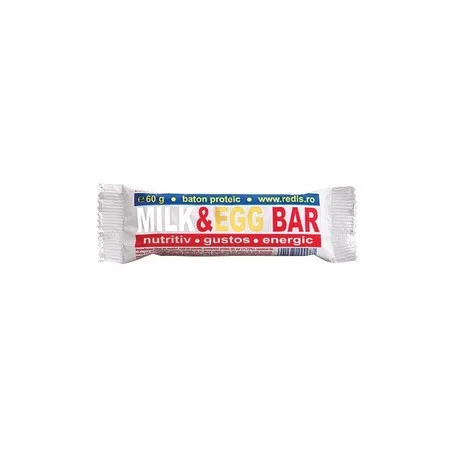 Baton milk&egg bar x 60 gr Redis Nutritie — preț și oferte