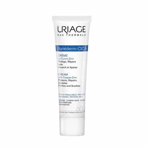Uriage Bariéderm-Cica Cremă reparatoare cu Cu-zn Bariederm Piele iritată Peaux Fragilisees 100ml — preț și oferte