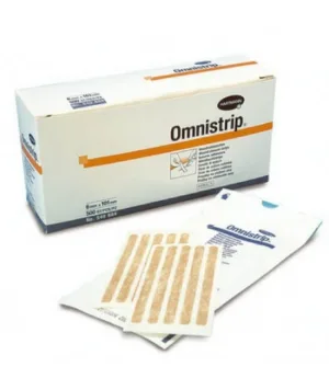 Plasturi sub formă de stripuri sterile Omnistrip (540684), 6x101 mm, 50 bucăți, Hartmann