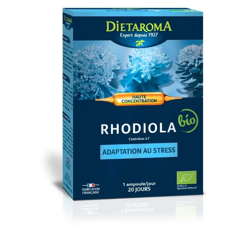 Rhodiola, 20 Fiole x 10ml, Laboratoires Dietaroma — preț și oferte