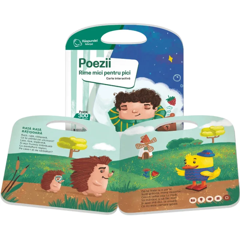 Carte Poezii Rime mici pentru pici, +2 ani, Raspundel Istetel — preț și oferte