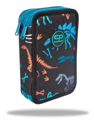 Jumper 2 fossil Cutie pentru creioane cu 2 camere și accesorii