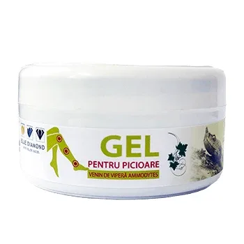 Gel pentru picioare cu venin de vipera, 100 ml, Blue Diamond — preț și oferte
