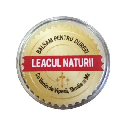Balsam pentru dureri cu venin de vipera, tamaie si mir Leacul Naturii, 10 g, Blue Diamond — preț și oferte