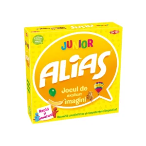 Joc de societate Alias Junior, + 5 ani, Tactic