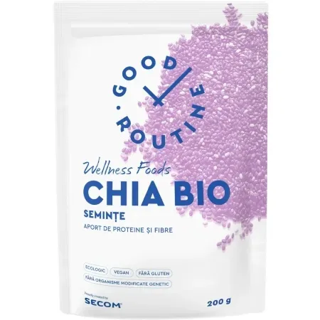 Seminte de Chia Bio Good Routine 200 g SECOM — preț și oferte