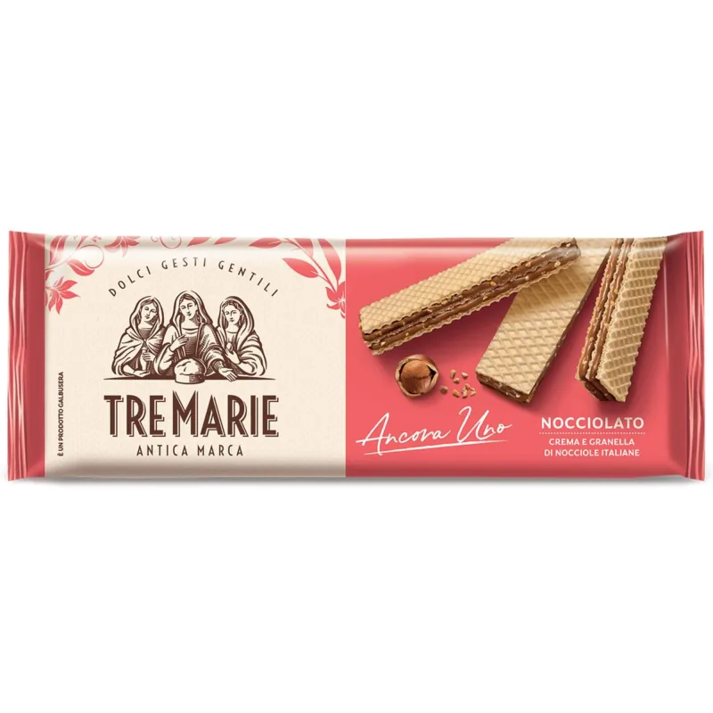 Napolitane cu crema de alune, 140 g, Tre Marie — preț și oferte