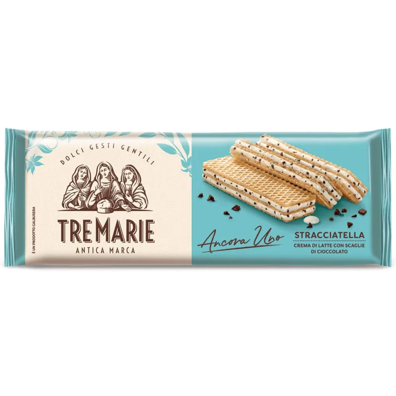 Napolitane Stracciatella, 140 g, Tre Marie — preț și oferte