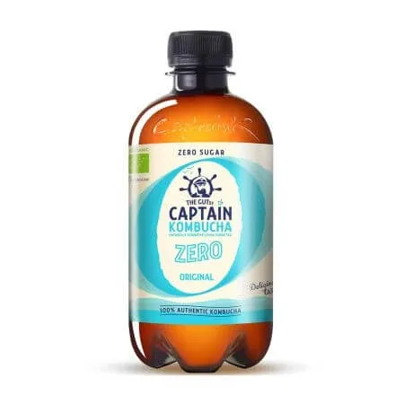 Bautura Bio Kombucha fara zahar Original, 400 ml, The GUTsy Captain — preț și oferte