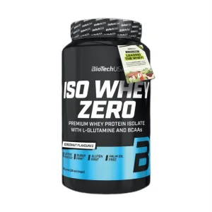 Pudra proteica Iso Whey Zero, Coconut, 908 g, BioTechUSA