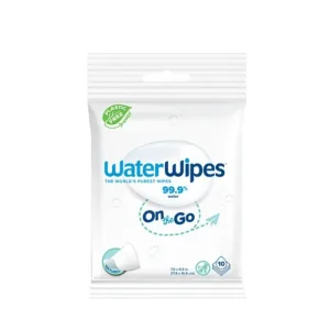 Servetele umede On the Go, 10 bucati, WaterWipes
