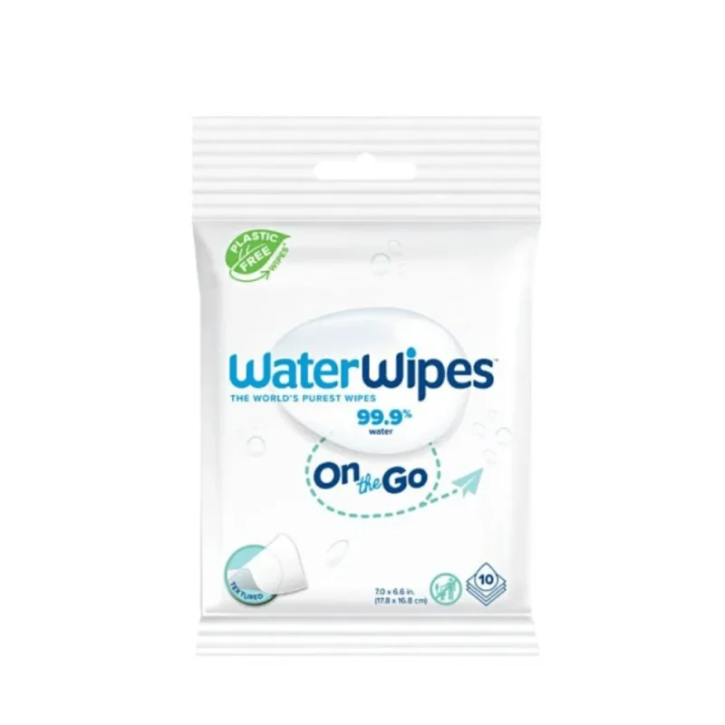 Servetele umede On the Go, 10 bucati, WaterWipes — preț și oferte