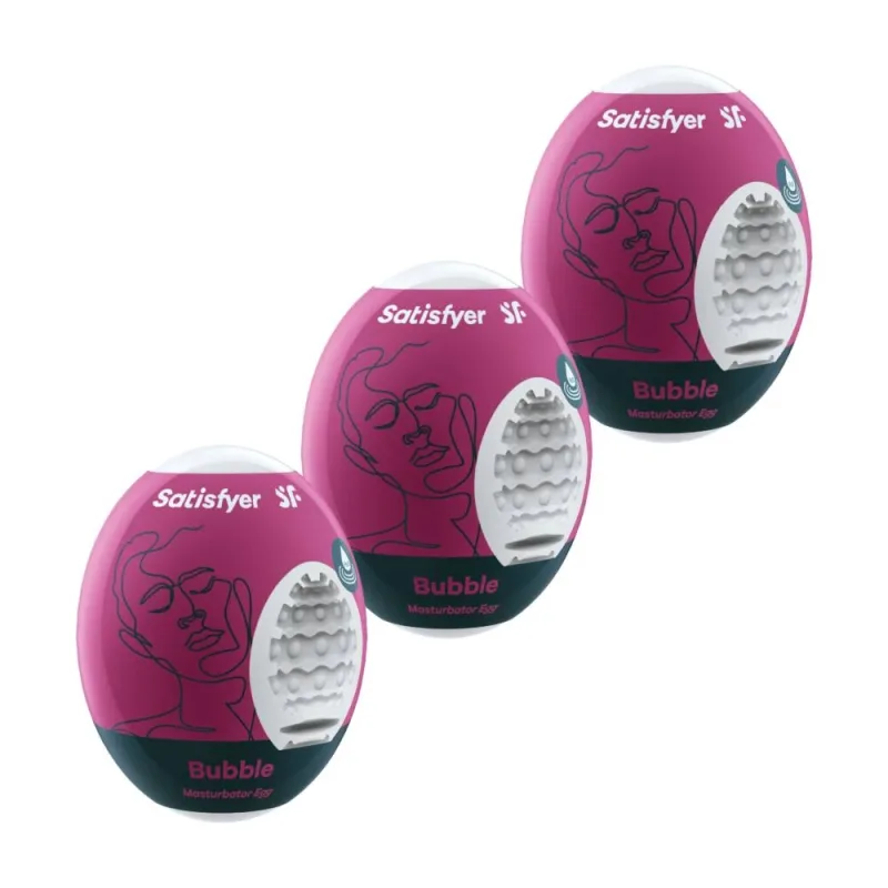 Satisfyer Masturbator Eggs Bubble set de masturbare — preț și oferte