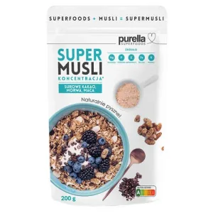 Purella Superfoods SuperMusli Concentrație 200 g
