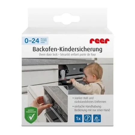 Protectie deschidere usa cuptor, Gri, + 0 luni, 1 bucata, Reer — preț și oferte