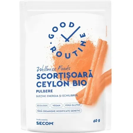 Pulbere de Scortisoara Ceylon Bio Good Routine 60 g SECOM — preț și oferte