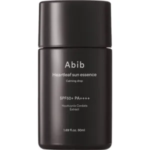 Abib Heartleaf Sun Essence Calming Drop SPF50+ Sun Protection Face Essence, 50 ml
