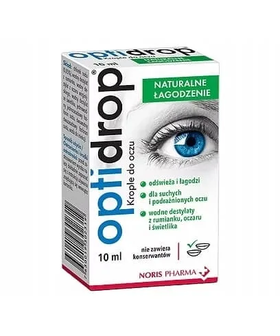Picături de ochi calmante naturale Optidrop, 10 ml — preț și oferte
