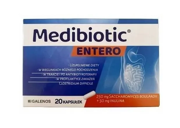 Medibiotic Entero, 20 capsule Galenos — preț și oferte
