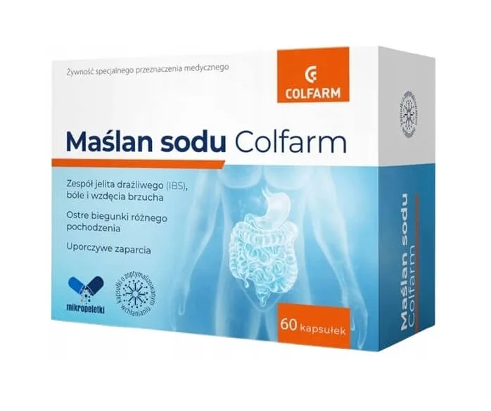 Colfarm butirat de sodiu, 60 capsule — preț și oferte
