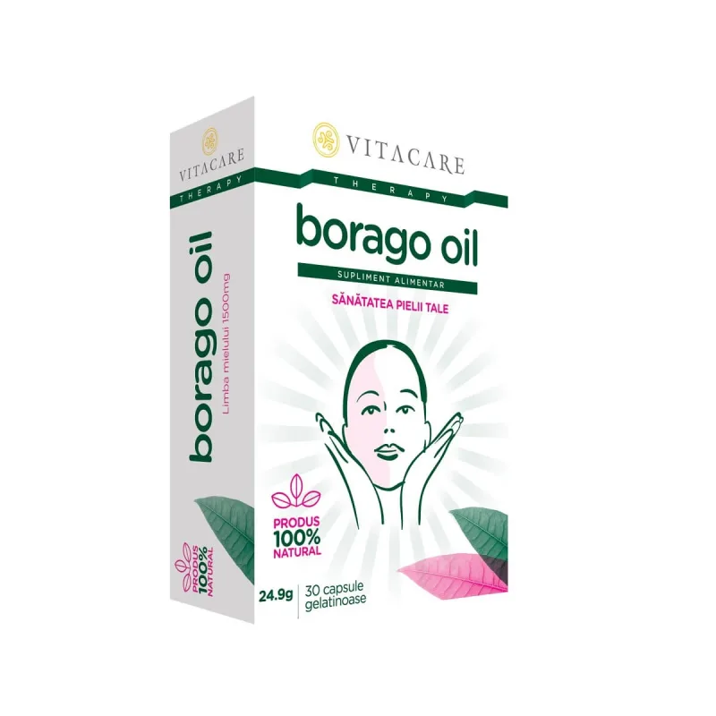 Borago Oil, 30 capsule, Vitacare Vitacare SRL — preț și oferte