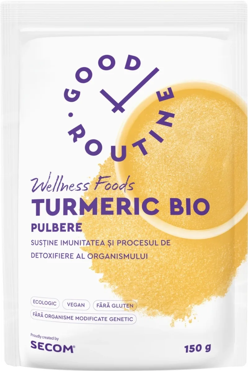 Pulbere de Turmeric Bio 150g Good Routine SECOM — preț și oferte