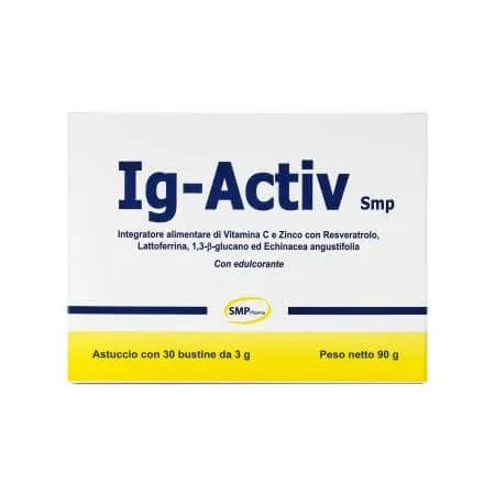 Ig-Activ, 30 plicuri, SMP Pharma — preț și oferte