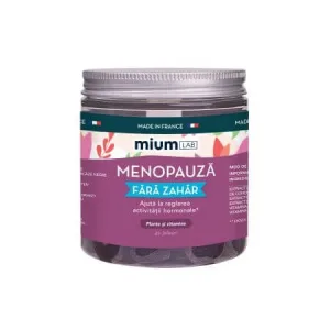 Jeleuri cu plante si vitamine, Menopauza, 42 bucati, Mium Lab