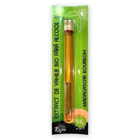 Extract Bio de vanilie, Madagascar Bourbon, 22 ml, Rajas — preț și oferte