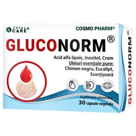 Gluconorm, 30 capsule, Cosmo Pharm — preț și oferte