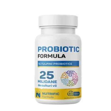 Probiotic Formula, 60 capsule, Nutrific — preț și oferte