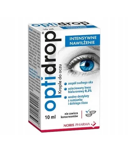 Optidrop Picături de ochi cu hidratare intensivă, 10 ml — preț și oferte
