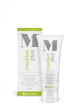 Sampon dermatologic anti–matreata si iritatii Mediket Plus, 60 ml, Benemedo