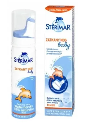 Sterimar Baby nas congestionat, 50 ml