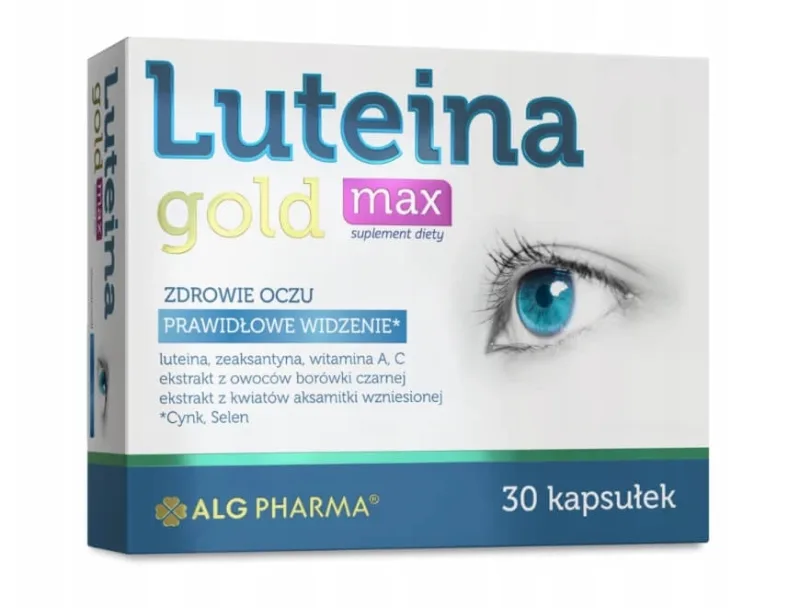Luteina Gold Max, 30 capsule ALG Pharma — preț și oferte