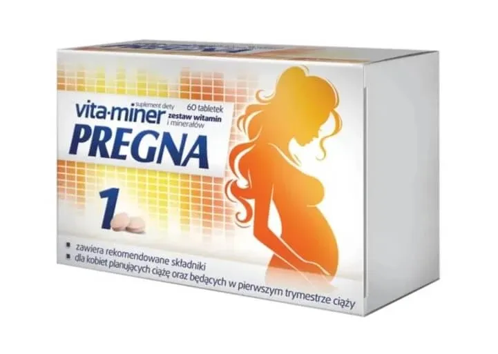 Vita-Miner Pregna, 60 comprimate — preț și oferte