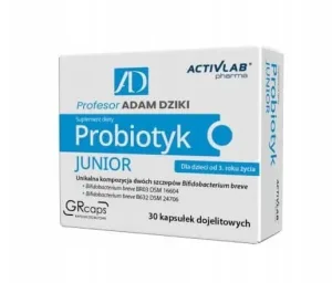 ActivLab Pharma Probiotic Junior Profesor Adam Wild, 30 capsule