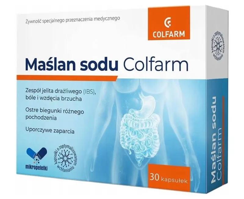 Colfarm butirat de sodiu, 30 capsule — preț și oferte