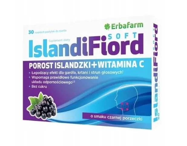 IslandiFiord Soft, 30 pastile Erbafarm — preț și oferte