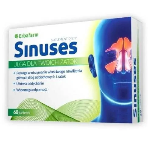 Sinusuri, 60 comprimate Erbafarm — preț și oferte