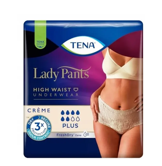 Tena Lady Pants chiloți absorbanți plus creme L, 30 buc — preț și oferte