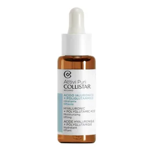 Collistar Attivi Puri Hyaluronic + Polyglutamic Ser facial de lifting cu acid hialuronic și acid polyglutamic, 30ml