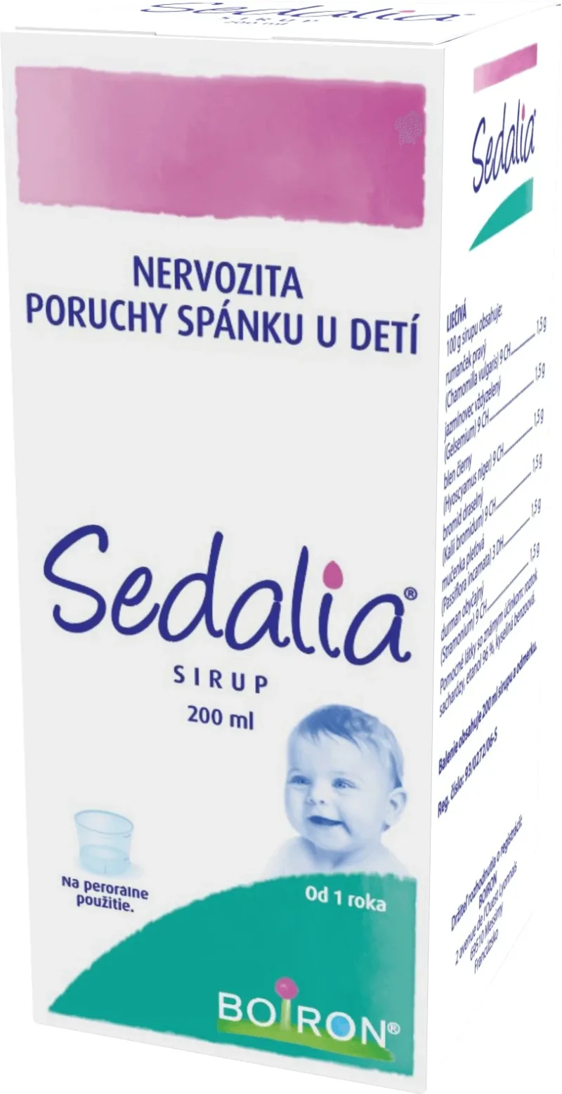 Boiron Sedalia sirop 200 ml — preț și oferte