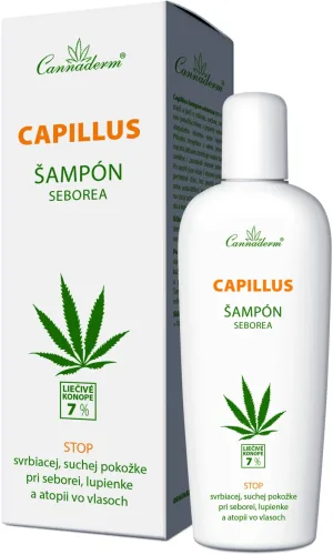 Șampon pentru seboree Cannaderm CAPILLUS 150 ml