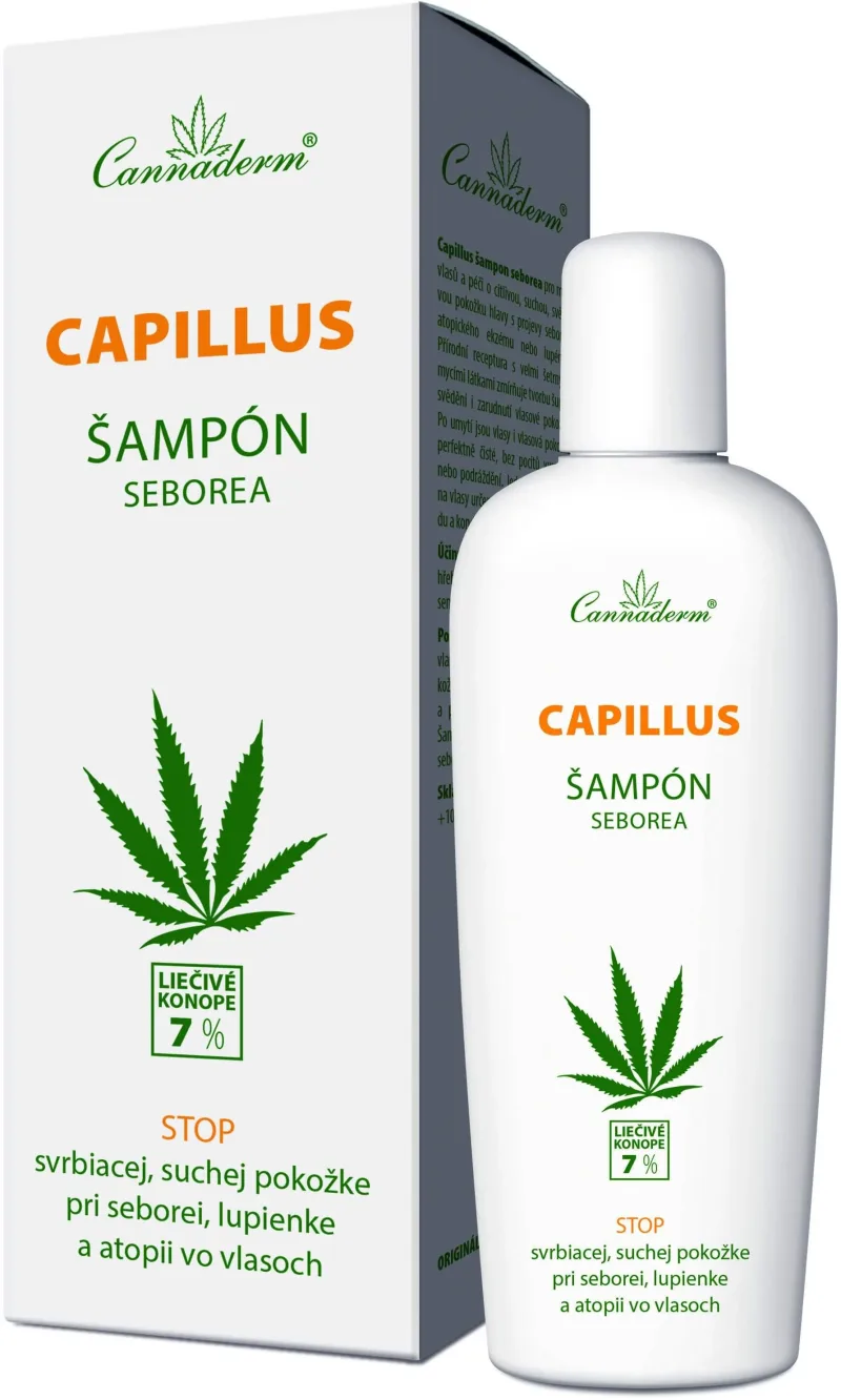 Șampon pentru seboree Cannaderm CAPILLUS 150 ml — preț și oferte