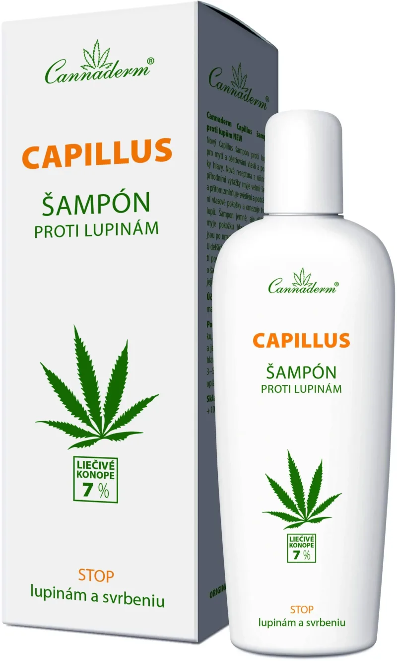 Șampon anti-mătreață Cannaderm Capillus 150 ml — preț și oferte