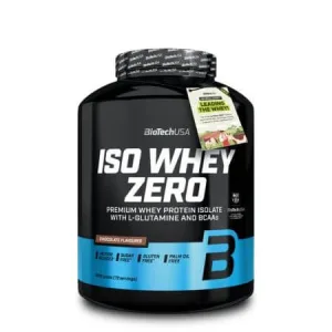 Pudra proteica Iso Whey Zero, Chocolate, 1816 g, BioTechUSA