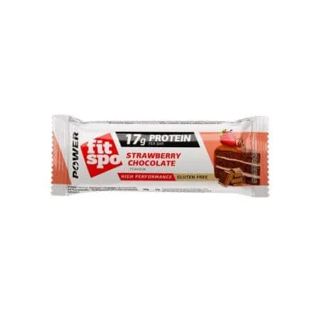 Baton proteic Power, Ciocolata si Capsune, 55 g, FitSpo — preț și oferte