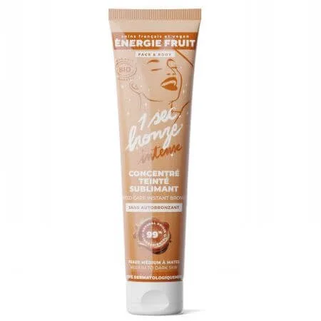 Lotiune iluminatoare cu efect de bronz instant, Mediu-Inchis, 100 ml, Energie Fruit — preț și oferte
