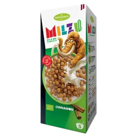 Cereale bilute din secara si ovaz cu scortisoara, Bio, 150g, Milzu Originals — preț și oferte